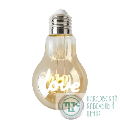 Лампа светодиодная филаментная Loft 271 A60 3Вт 2400К E27 Voltega 8580