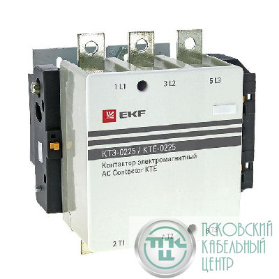 Контактор КТЭ 225А 230В NO EKF ctr-b-225