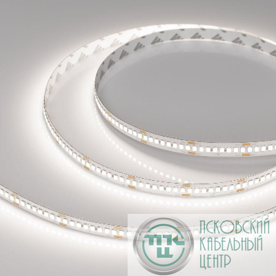 Лента светодиодная RT-A240-10mm 24V Day 5000К 22Вт/м IP20 2835 высок. эффект. 150лм/Вт (уп.5м) Arlight 038742