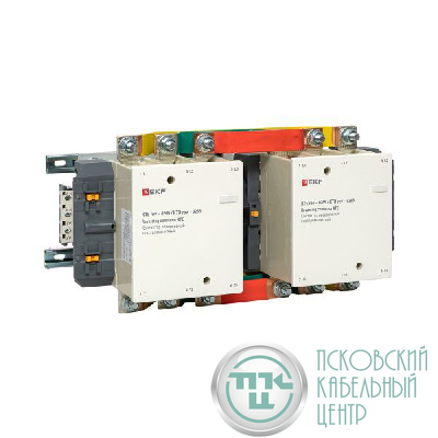 Контактор реверсивный КТЭ-1 265А кат. 230В AC 2НО EKF ctr-b-r-265