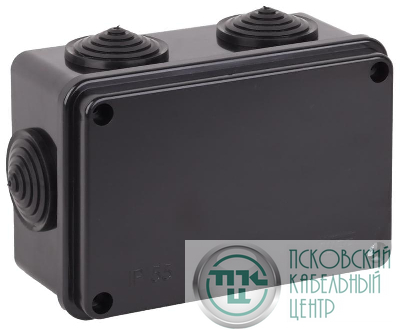 Коробка распаячная для ОП 120х80х50мм УХЛ1 черн. Ruvinil 67051Ч