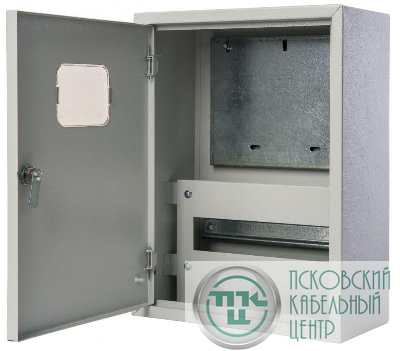 Корпус учетный навесной ЩРУН-1/12 400х300х160 1ф 12мод. IP31 метал. DEKraft 30401DEK
