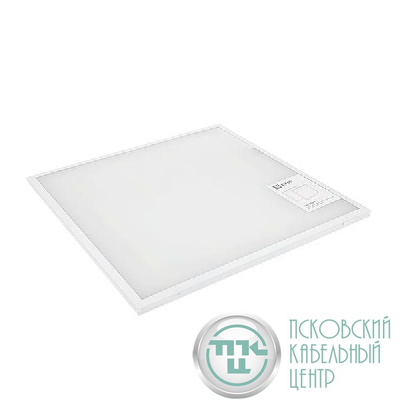 Светильник светодиодный ДВО-4104-L 36Вт 6500К 595х595 опал панель EKF LPL-4104-L-36-6500