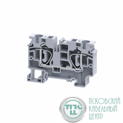 Клемма проходная пружинная OptiClip CX-10-I-57A-(0.2-10) сер. КЭАЗ 289717