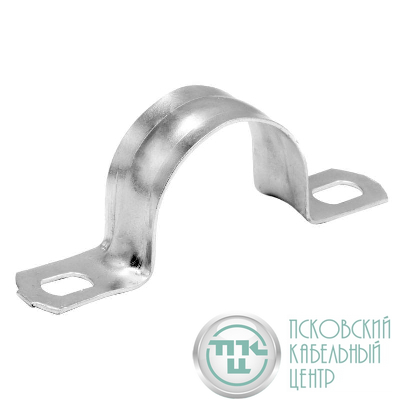 Скоба крепежная двухлапковая d63мм метал. оцинк. DKC 53362