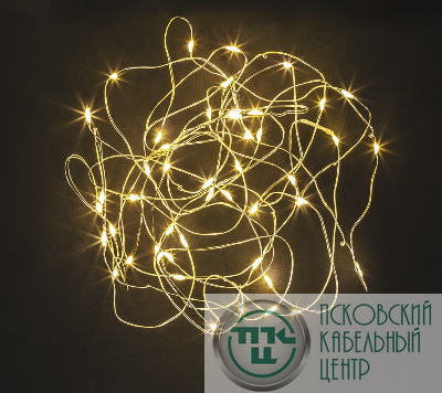 Гирлянда светодиодная 80 716 NGF-SM01-100WW-10-10.2m-3AA-SL-IP20 Navigator 80716