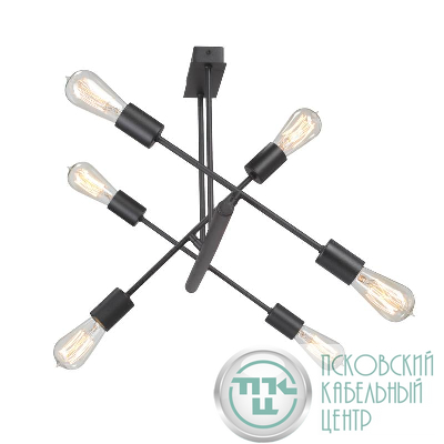 Люстра 6xE27 макс. 40Вт Vitaluce V3010-1/6PL