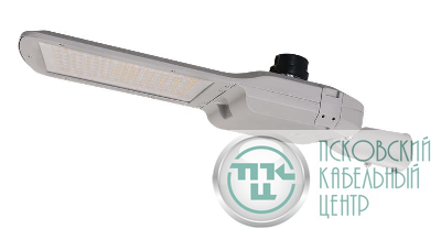 Светильник светодиодный ДКУ RD 20 P 150W SHB1 840 CR1 GR CL 695х235х80мм 150Вт 4000К уличный консольный сер. Русский Свет 30122025500
