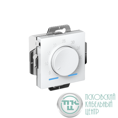 Механизм термостата ATLASDESIGN электрон. теплого пола с датчиком 10А бел. SchE ATN000135