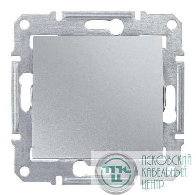 Механизм выключателя 1-кл. СП Sedna 10А IP20 алюм. SchE SDN0100160