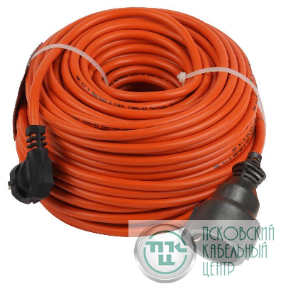 Удлинитель-шнур 1х50м с заземл. 16А IP20 UPx-1e-3х1.5-50m ПВС 3х1.5 (бухта) Эра Б0046819