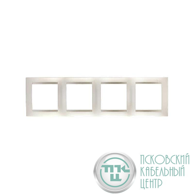 Рамка 4-м Simon15 шампань Simon 1500640-034