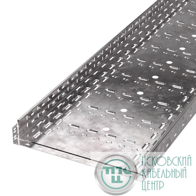 Лоток перфорированный 500х80 L3000 сталь 1мм (уп.6м) Стандарт Промрукав PR16.0018
