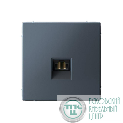 Розетка компьютерная ArtGallery RJ45 кат.6A механизм грифель SE GAL000786