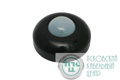 Датчик движения инфракрасный ДДИ-101 01 1200Вт 6м 360град. черн. DEKraft 60132DEK
