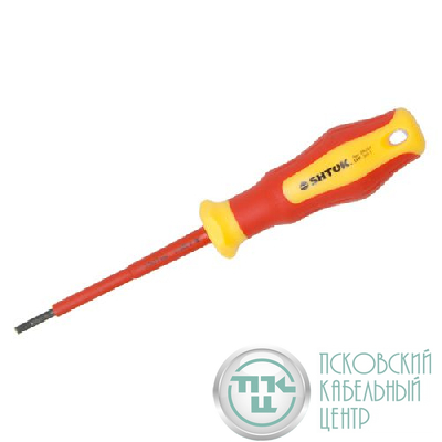 Отвертка 1000В SL 3х75мм (09207) SHTOK 376340