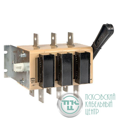 Выключатель-разъединитель ВР32У-37А71220 400А 2 напр. с дугогасит. камерами несъемная лев./прав. рукоятка MAXima EKF uvr32-37a71220