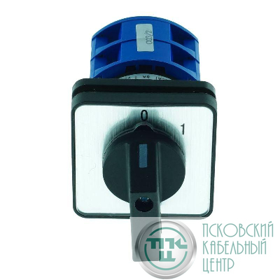 Переключатель кулачковый LW32-10/C02/1 10А 2Р "0-1" CHINT 425060