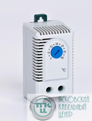 Термостат с НО контактом от 0 до +60град.C 250В DEKraft 35101DEK