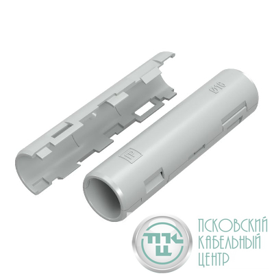Муфта разборная d16 мм атмосф. сер. Промрукав PR13.0409