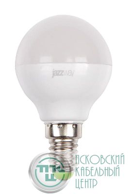 Лампа светодиодная PLED-SP 7Вт G45 4000К нейтр. бел. E14 230В/50Гц JazzWay 5018945