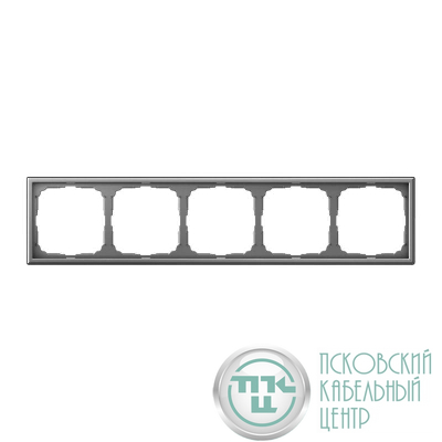 Рамка 5-м ArtGallery универс. сталь SE GAL000905