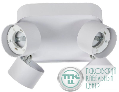 Светильник 4044 накладной потолочный 4хGX53 бел. IEK LT-UPB0-4044-GX53-1-K01