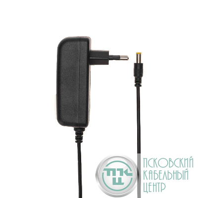 Источник питания 12В 24Вт с DC разъемом подключения 5.5х2.1 IP23 Rexant 200-024-3