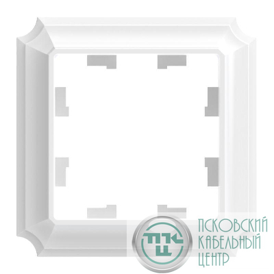 Рамка 1-м AtlasDesign Antique бел. SE ATN100101