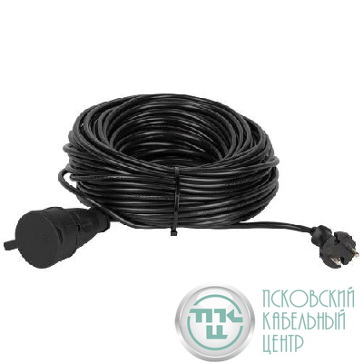 Удлинитель-шнур 1х0м без заземл. ПВС 2х0.75 GREEN LINE BUH-6-30m Эра Б0065143