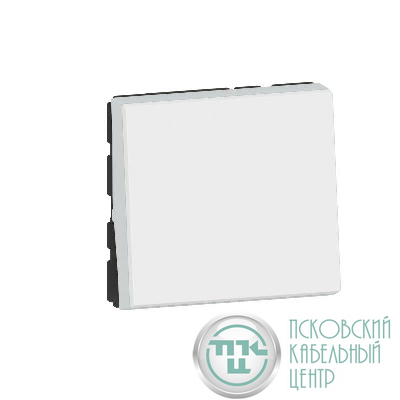 Выключатель кнопочный 2мод. Mosaic 6А бел. Leg 278040L