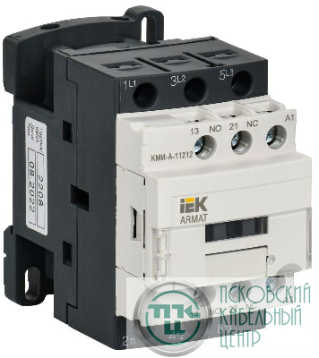 Контактор КМИ-А-11212 LC1D 12А кат. 230В AC 1НО+1НЗ AC-3 IEK AR-ACC-11-012-230-11