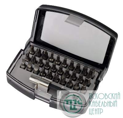 Набор бит SL/PH/PZ/Hex/Tx (30шт) и битодержатель в кейсе (31 предмет) FELO 02013116
