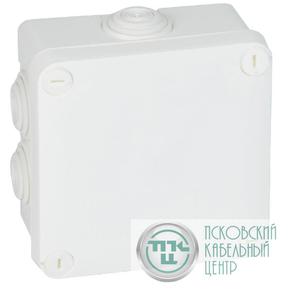 Коробка распределительная 105х105х55мм Plexo IP55 бел. Leg 092023