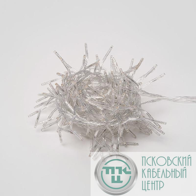Гирлянда светодиодная ULD-S0300-200/DTA WARM WHITE IP20 FIRECRACKER с контроллером «Фейерверк» 3м тепл. бел. свет провод прозр. Uniel UL-00005477