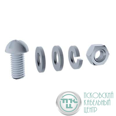Комплект метизов КМ-614-01 оцинк. ASD-electric SF.SH.614.01