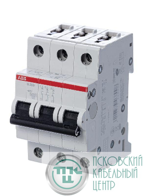 Выключатель автоматический модульный 3п D 40А 6кА S203 D40 ABB 2CDS253001R0401