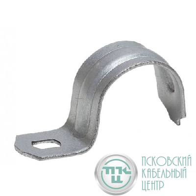 Скоба однолапковая d31-32мм метал. (уп.50шт) SMO-31-32 Эра Б0036410