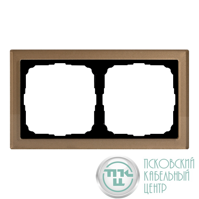 Рамка 2-м ArtGallery Pure органич. стекло шампань SE GAL320502