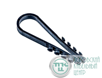 Дюбель-хомут PCD-R 19-25-65-100BL для круглого кабеля PA6.6 черн. (уп.100шт) JazzWay 5054882