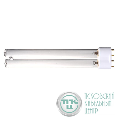 Лампа бактерицидная ультрафиолетовая ESL-PLL-36/UVCB/2G11/CL спектр UVC 253.7нм картон Uniel UL-00007274