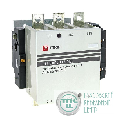 Контактор КТЭ 400А кат. 230В AC 1НО EKF ctr-b-400