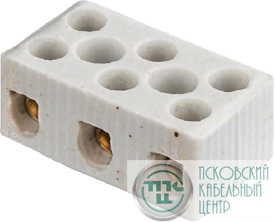 Колодка зажимная винтовая керамическая КЗВ 61 711 NTB-HCR-3-35/WH (уп.20шт) Navigator 61711