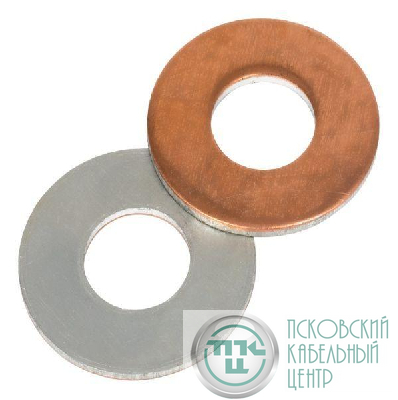 Шайба ШАМ 28/13 алюмомедн. EKF sham-28-13