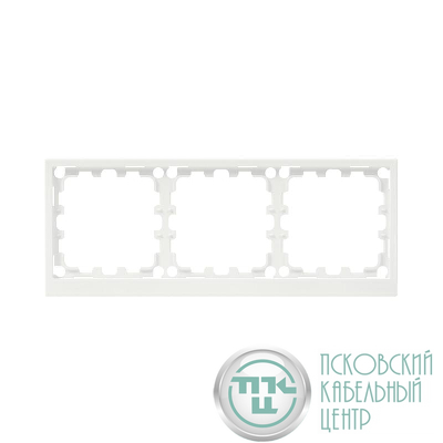 Рамка 3-м KANT бел. магнолия DKC 7000906