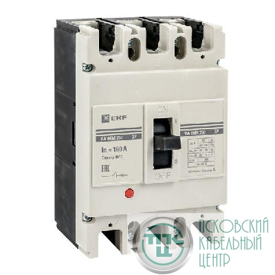 Выключатель автоматический 3п 250/160А 35кА ВА-99М PROxima EKF mccb99-250-160m