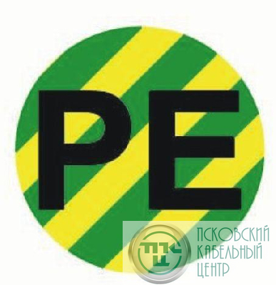 Наклейка "PE" d20мм PROxima EKF an-2-07-1