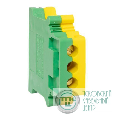 Колодка клеммная винтовая 16 UT земля EKF scr-ut-16-pe
