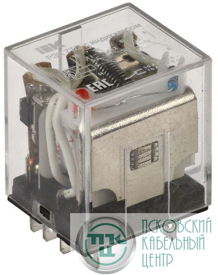 Реле РЭК 77-3(LY3) с инд. 10А 12В DC IEK RRP10-3-10-012D-LED