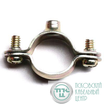 Хомут стальной с внутренней резьбой М6 d32 (уп.100шт) DKC 58032